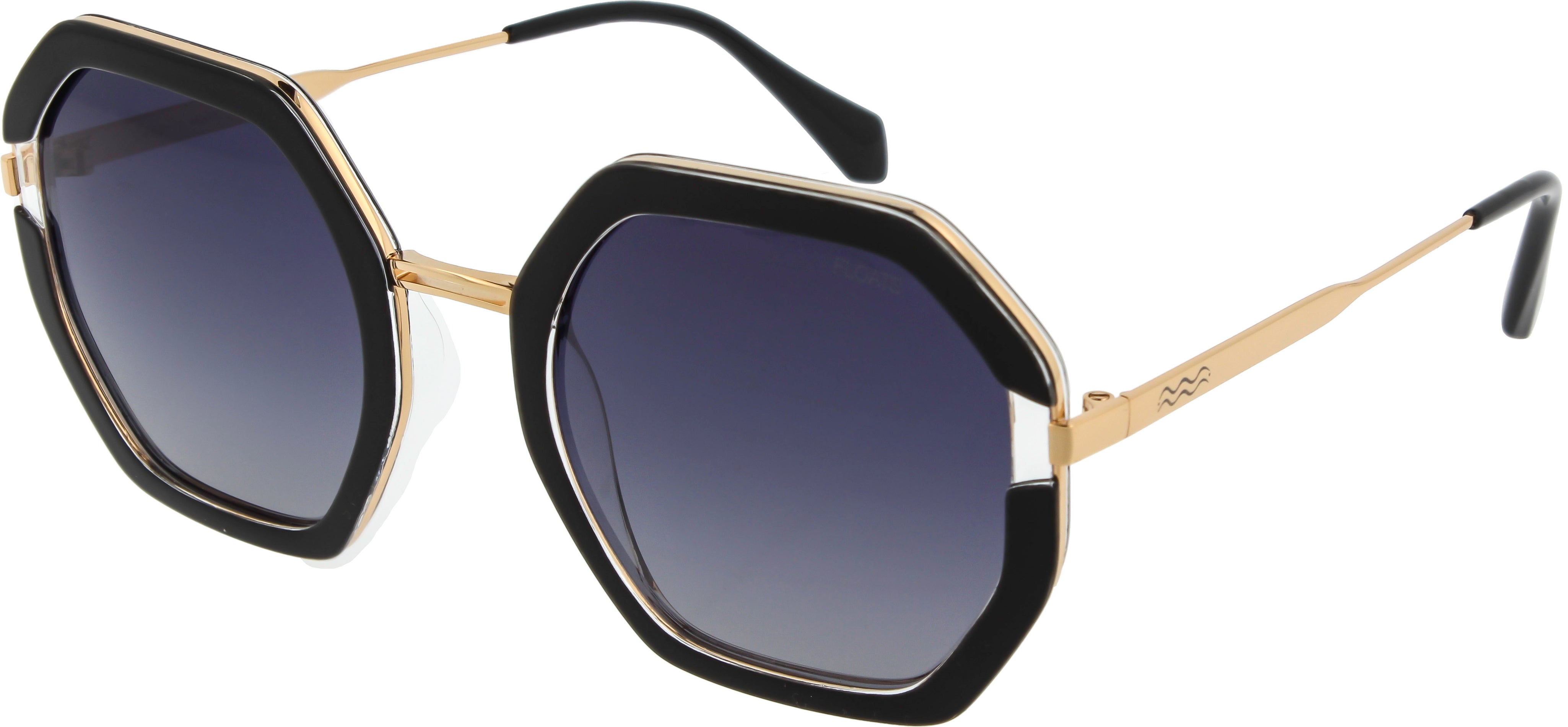 Fysh UK F-2087 Sunglasses 53-19-142 Black Havana Gold Amazon.com: Tom Ford Brown Oval Men main image 2